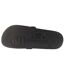 Claquettes Motif/style Triple Rayures Homme Noir Gris Ellesse-3