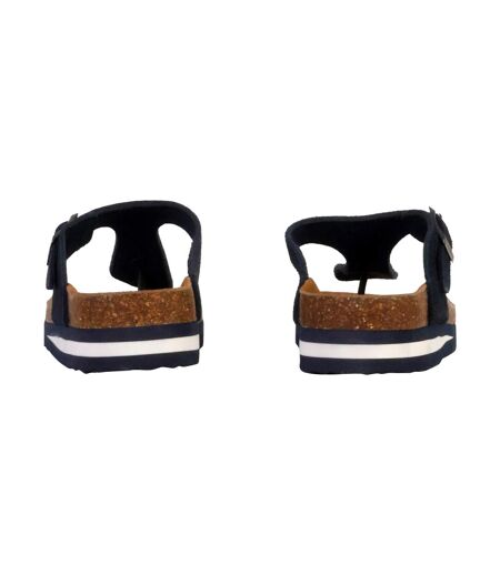 Mules Cuir Terre De Marins Rhodes