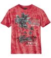 T-Shirt Sunny Palm im Batik_Look Atlas For Men