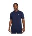 Polo Manches Courtes Match Up Homme Noir Obsidien Blanc Nike-2