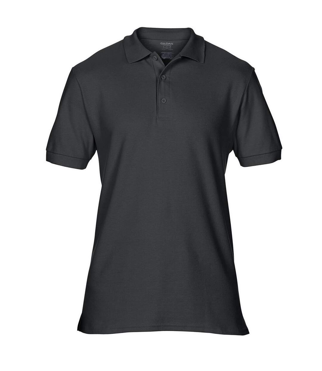 Polo Hammer Homme Noir Gildan-1