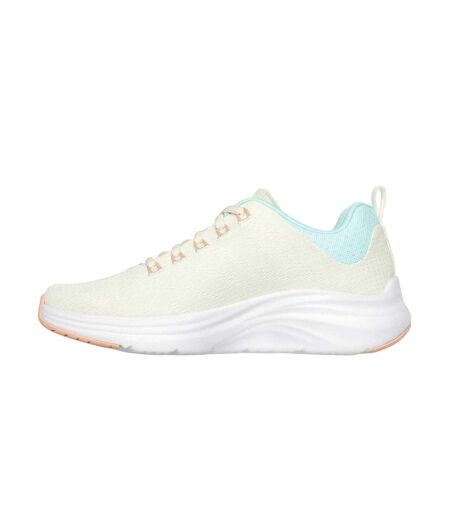 Baskets Vapor Foam Femme Blanc Cassé Skechers