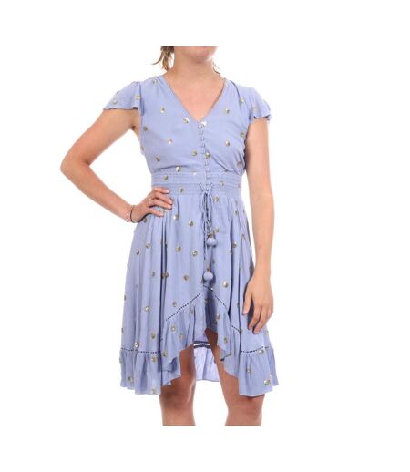 Robe bleu clair femme goa chica