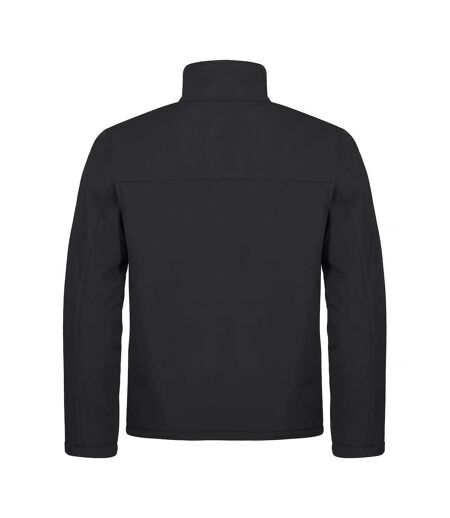 Mens Padded Soft Shell Jacket Dark Navy Clique