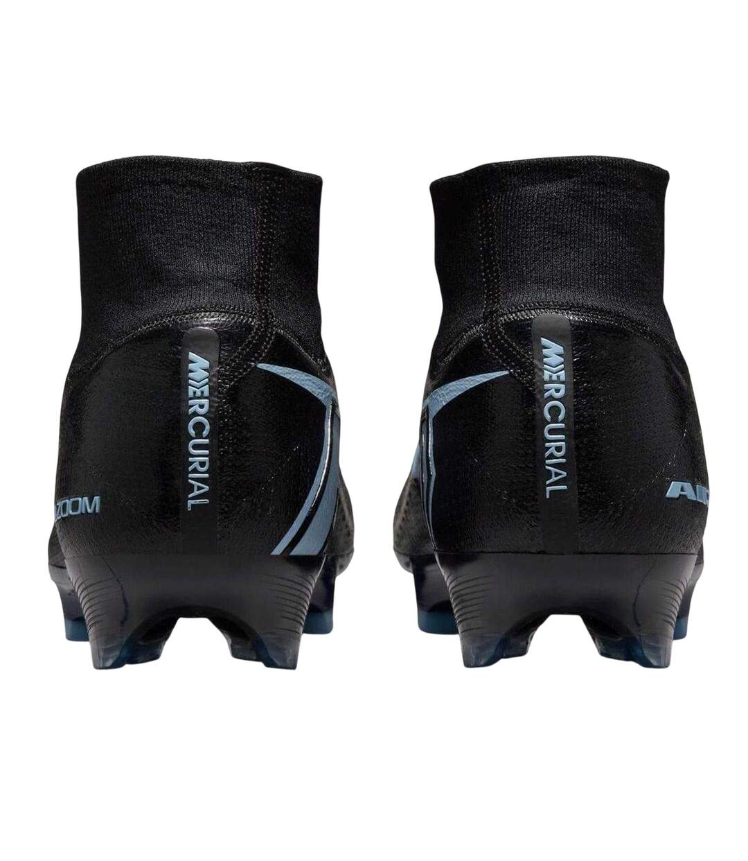 Unisex Adult Elite Firm Ground Football Boots Black Blue Nike-2