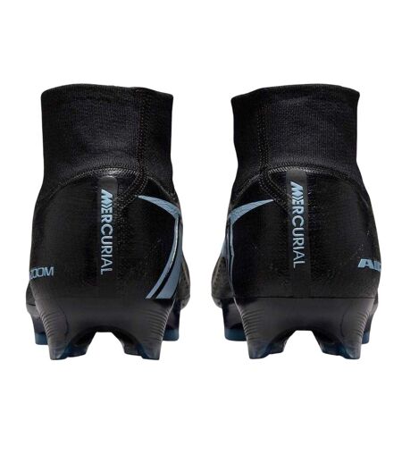 Unisex Adult Elite Firm Ground Football Boots Black Blue Nike