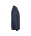 Unisex Adult Homerun Long-sleeved Polo Shirt Navy Printer-4
