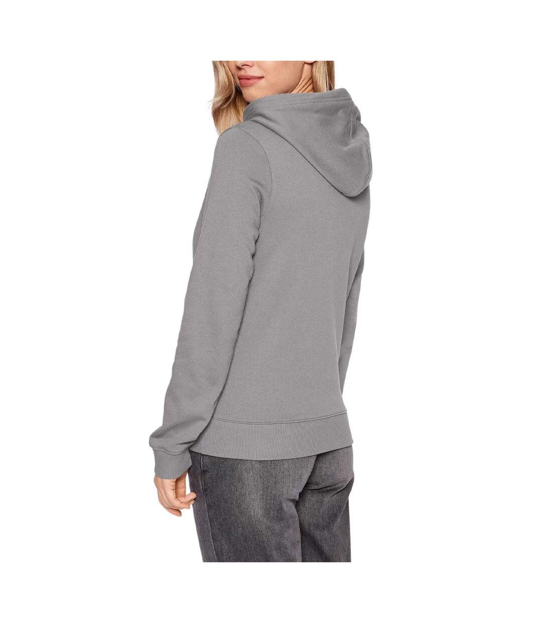 Sweat À Capuche Motif/style Logo Femme Gris Calvin Klein-3