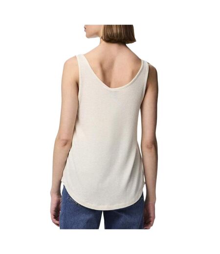 Débardeur beige/doré femme pieces billo