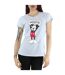 Disney T-shirt en coton Femme/Madame Mickey MouseOutfit Of The Day (Gris sportif) - UTBI31421-3