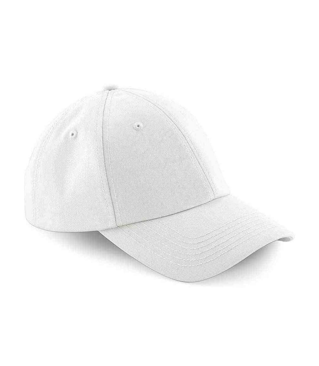 Casquette de baseball authentic adulte blanc doux Beechfield-1