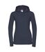 Sweat À Capuche Authentic Femme Bleu Marine Russell-1