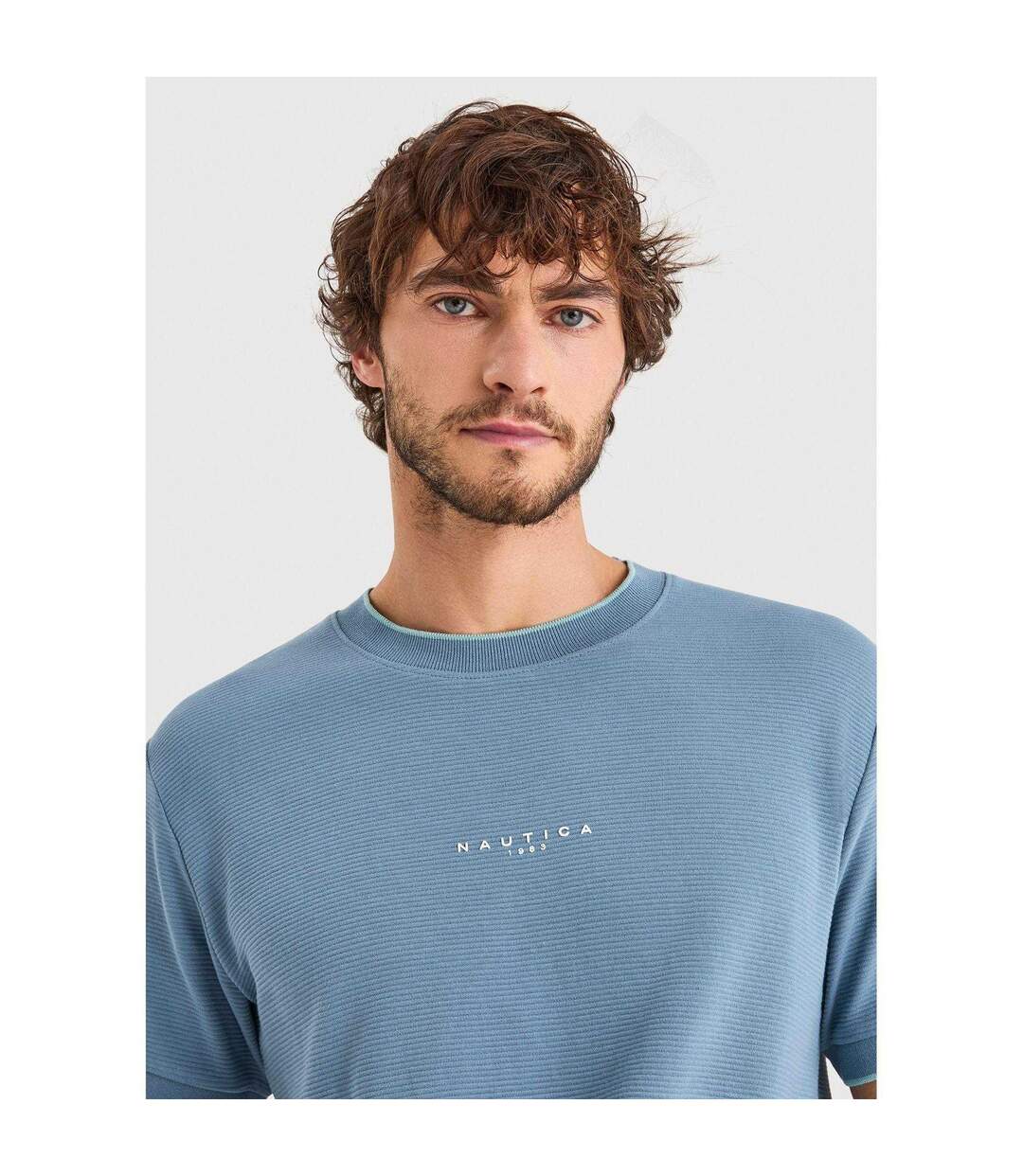 Mens Urma T-shirt Teal Nautica-4