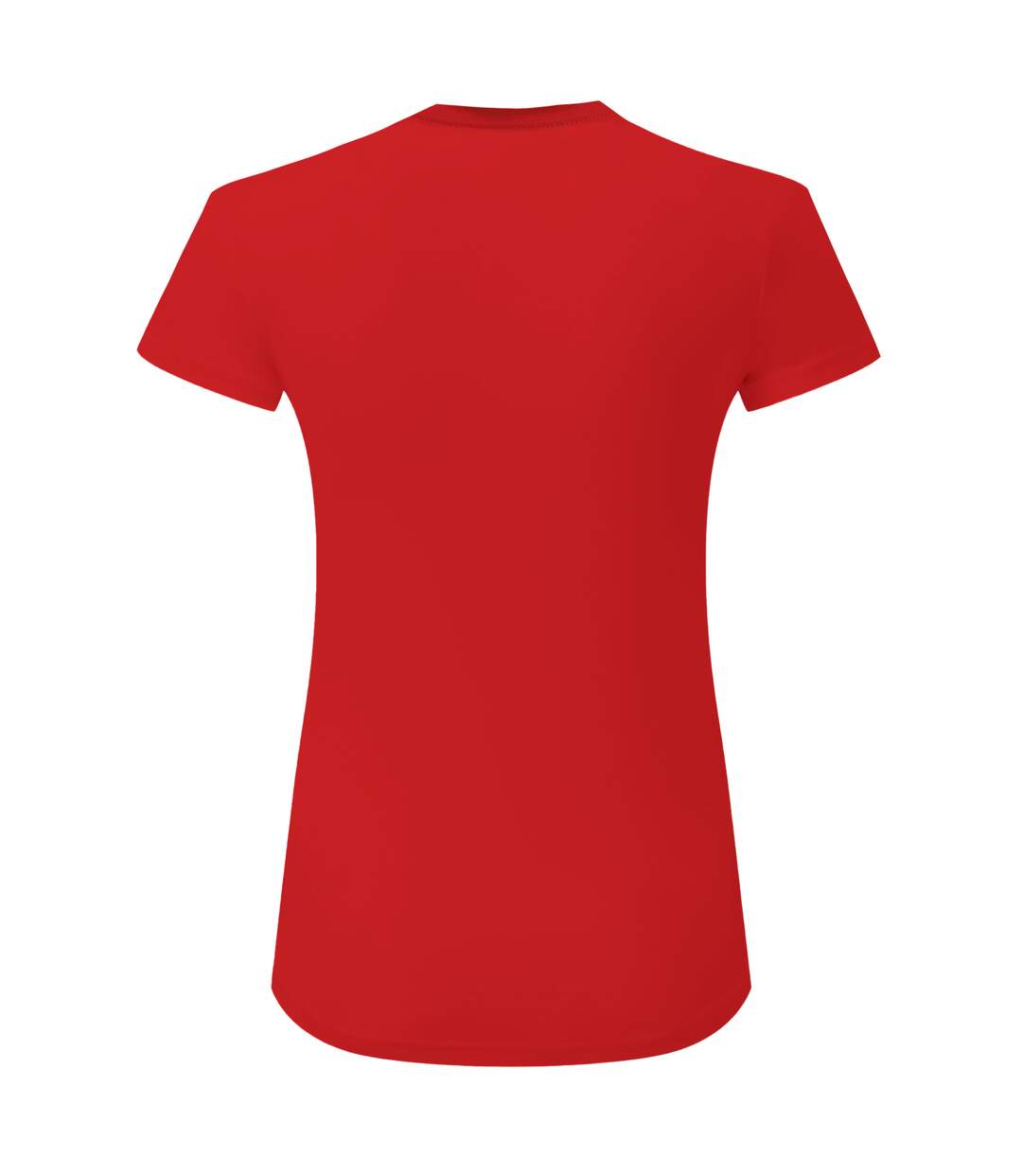 T-shirt femme rouge feu TriDri