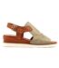 Sandales Steffi Femme Vert Kaki Lunar-3