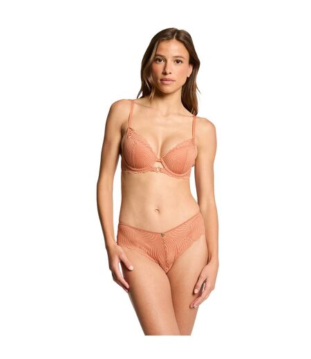 Soutien-gorge coques moulées caramel Garance