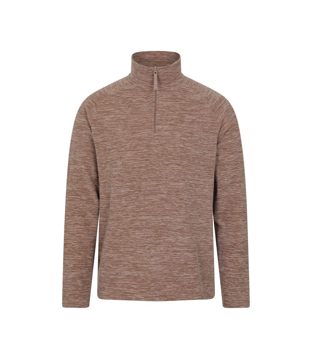 Mens Snowdon Ii Fleece Top Brown Mountain Warehouse-2