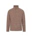 Mens Snowdon Ii Fleece Top Brown Mountain Warehouse-2