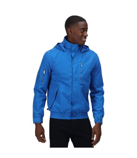 Regatta Mens Feelding Linear Waterproof Bomber Jacket (Lapis Blue) - UTRG7702