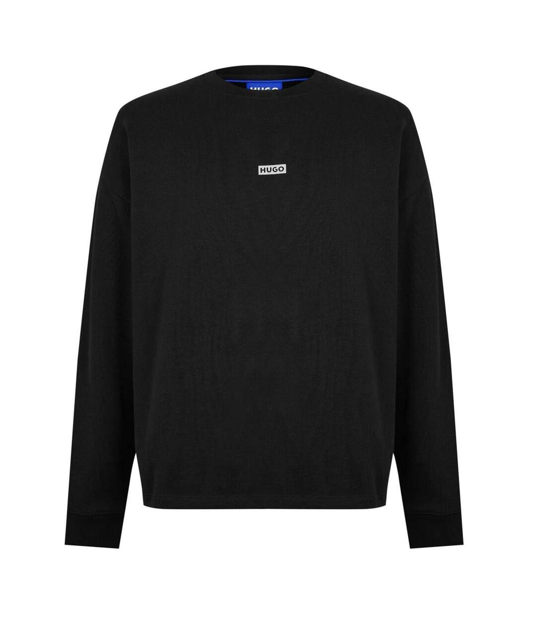 Mens Logo Sweatshirt Black Hugo-1