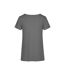 T-shirt Premium Femme Gris Acier Promodoro-2