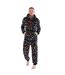 Mens Game Controller Fleece Jumpsuit Multicoloured Floso-1