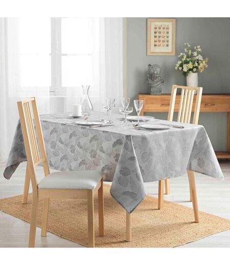 Nappe Jacquard Imprimé Enola 140x250cm Gris