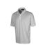 Polo homme gris argenté Island Green