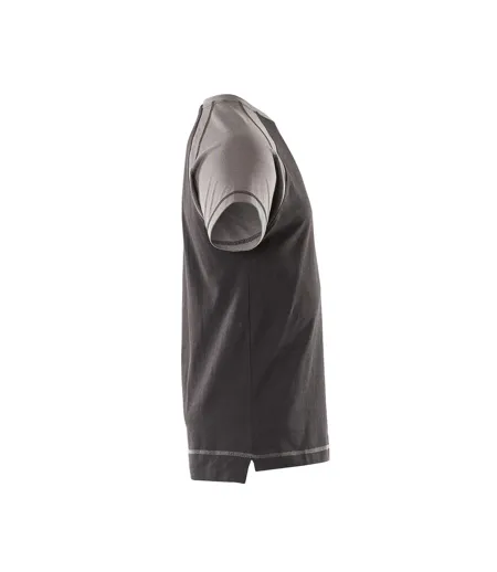 T-shirt Albano Image Homme Noir Anthracite Mascot