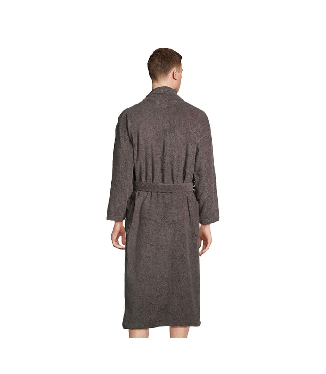 Peignoir Palace Adulte Gris Foncé SOLS-2
