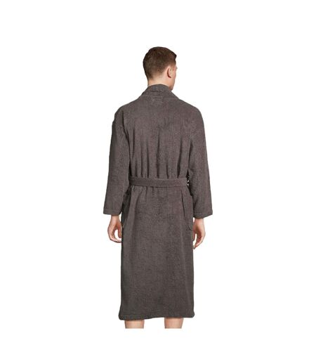 Peignoir Palace Adulte Gris Foncé SOLS