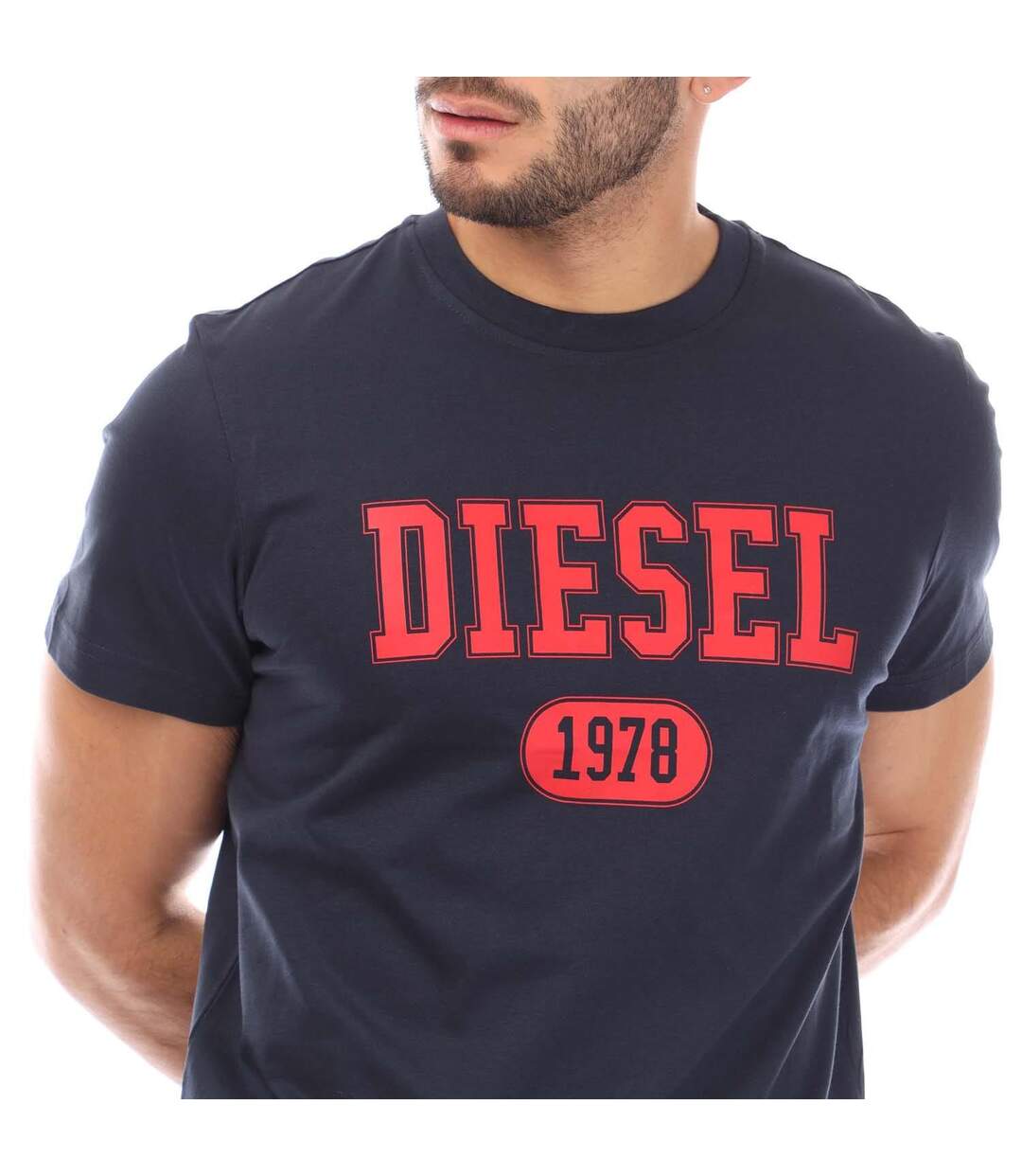 Mens T-diegor 1-a T-shirt Navy Diesel-2