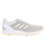 Womens/ladies Leopard Print Boa Lacing System Golf Shoes White Adidas-1