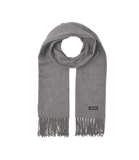 Echarpe grise homme jack & jones solid - taille unique