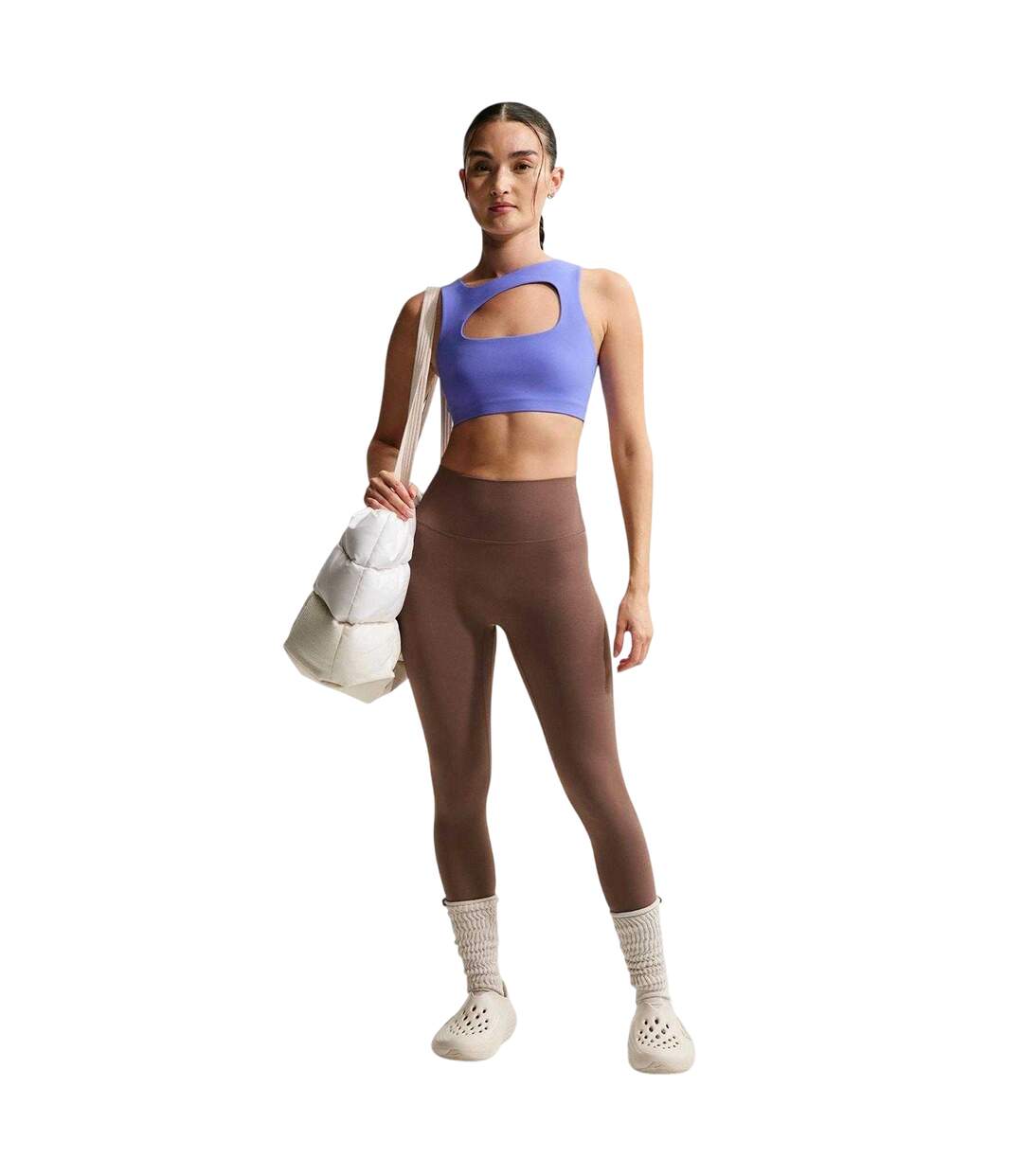 Legging Femme Marron Nike-1