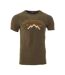 T-shirt kaki homme best mountain 2004 - l-1