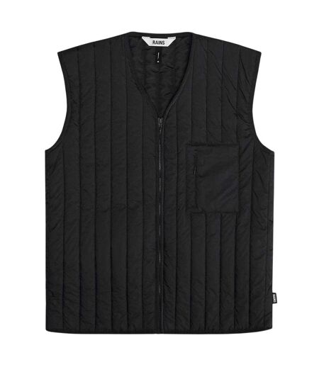Doudoune Sans Manches Motif/style Matelassé Banja Liner Homme Noir Rains