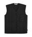 Doudoune Sans Manches Motif/style Matelassé Banja Liner Homme Noir Rains-2