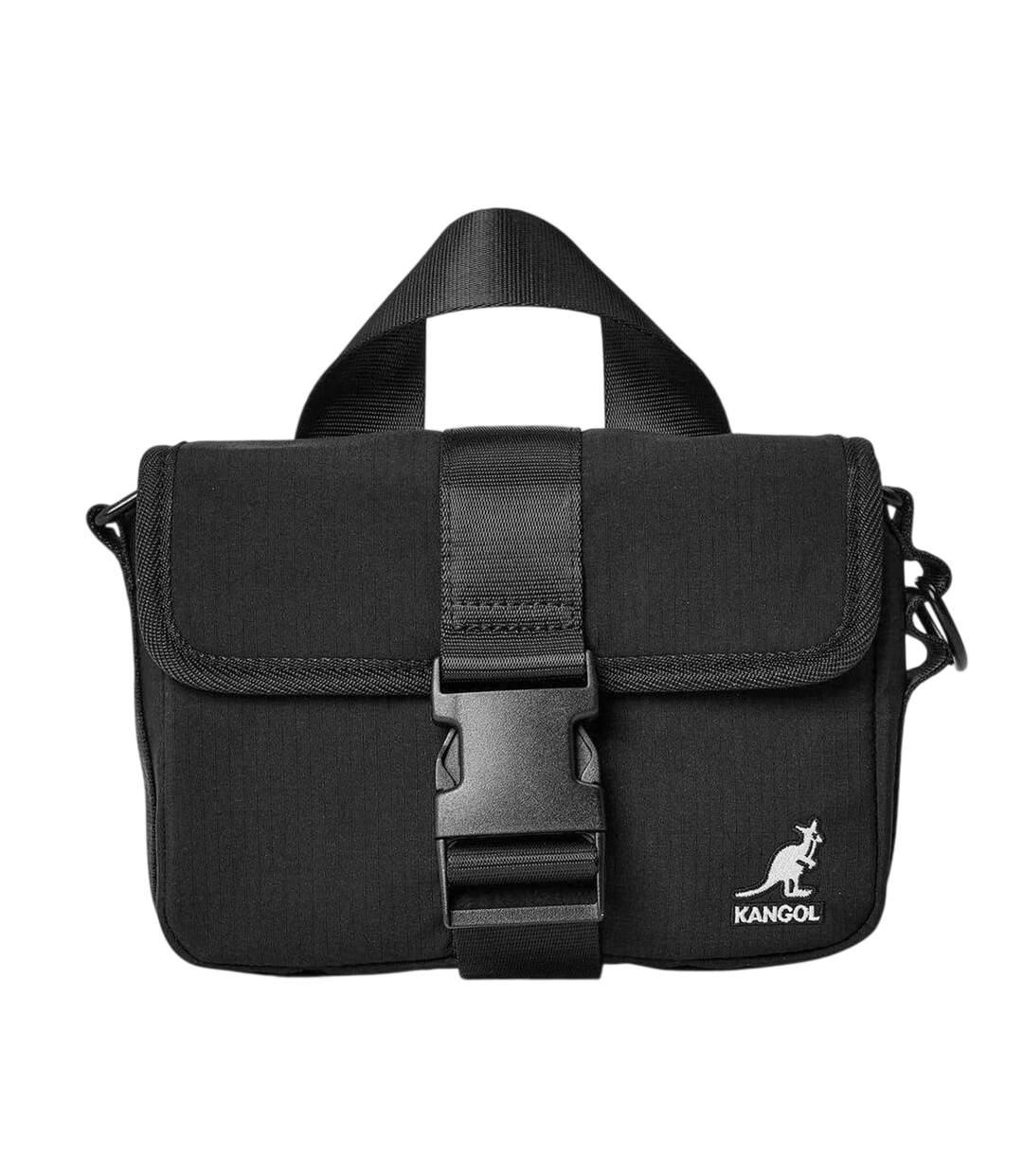 Logo Crossbody Bag One Size Black Kangol-1