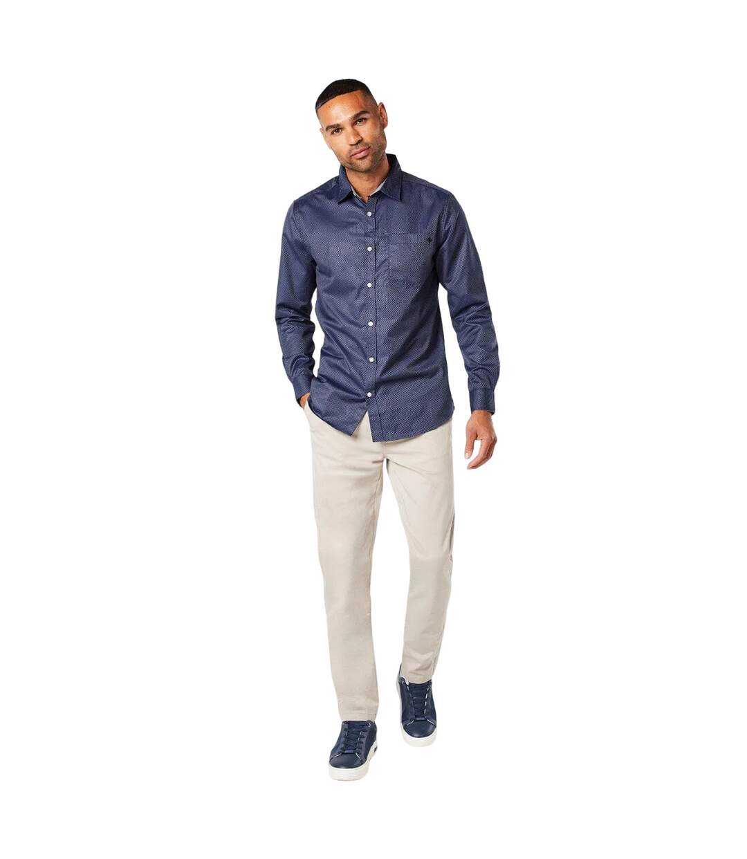 Chemise zizi homme bleu marine Maine Maine