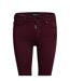 Womens/ladies New Luz Skinny Jeans Purple Replay-3