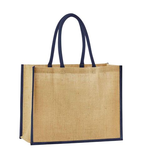 Tote Bag Classic Taille Unique Naturel Bleu Marine Westford Mill