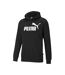 Sweat à Capuche Noir/Blanc Homme Puma Big Logo - S