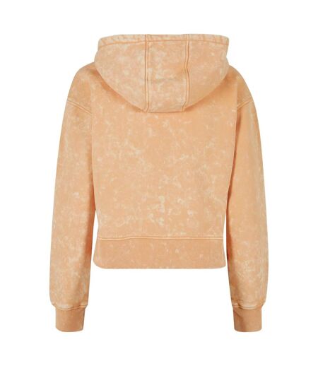 Veste À Capuche Femme Orange Pâle Urban Classics