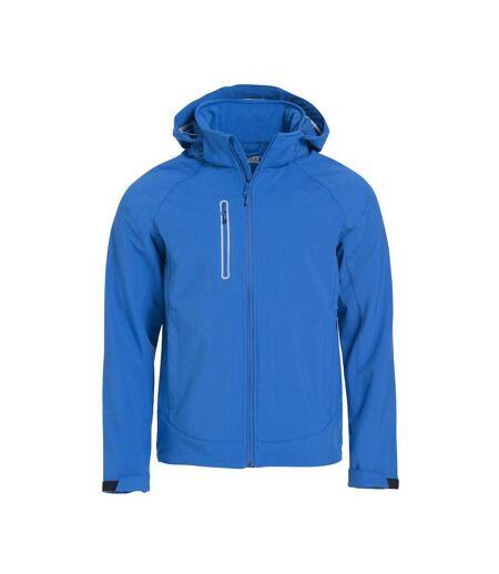 Mens Milford Soft Shell Jacket Royal Blue Clique