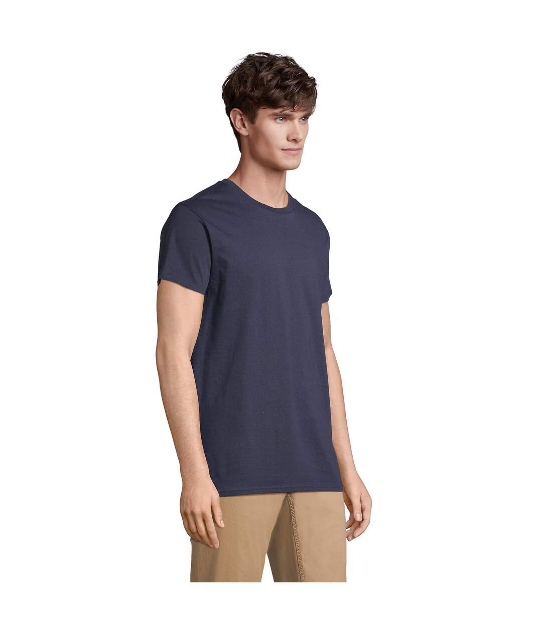 T-shirt Pioneer Homme Bleu Marine Français SOLS-1
