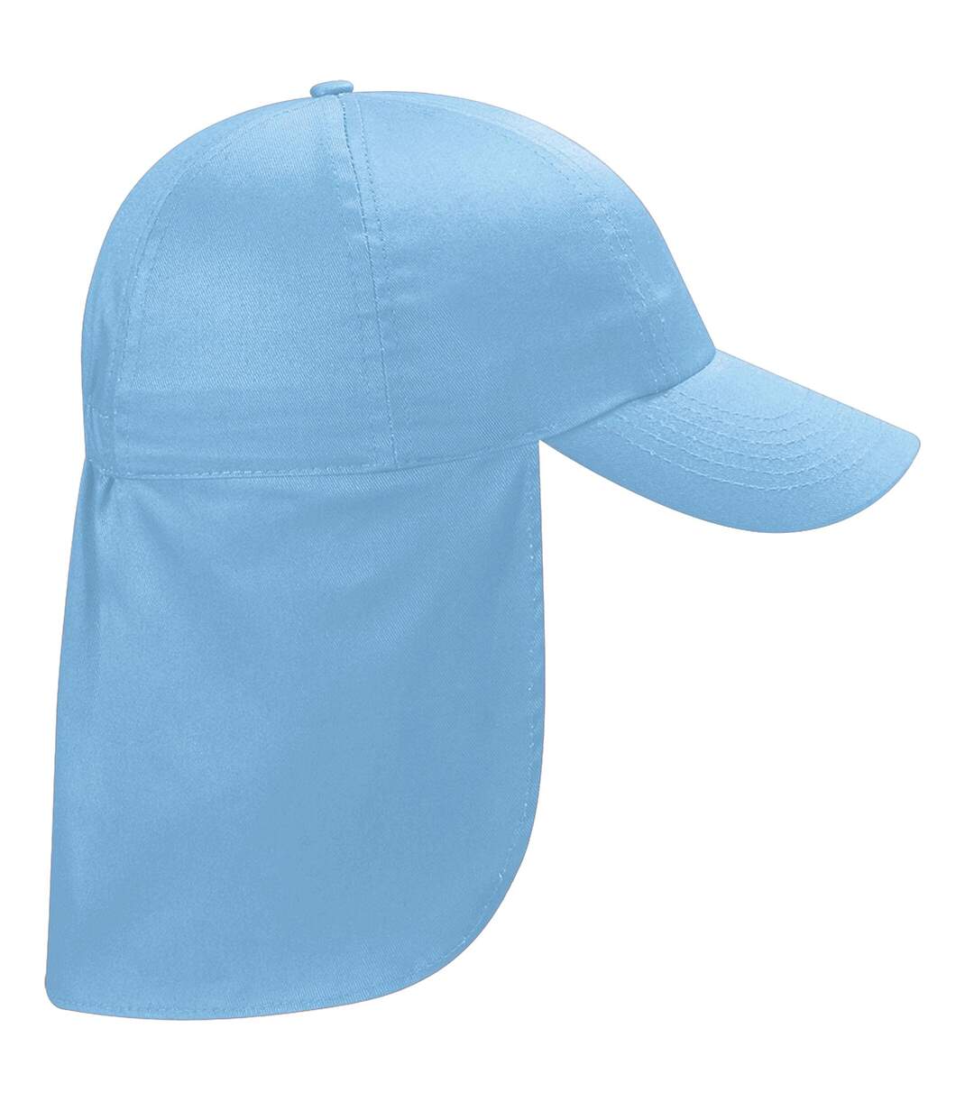 Casquette légionnaire enfant bleu ciel Beechfield-1
