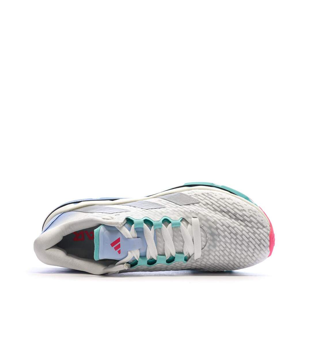 Chaussures de running blanches/bleu homme adidas adistar byd-4