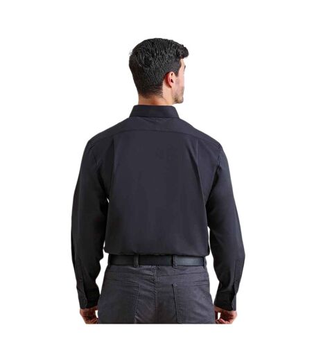Chemise Habillée Manches Longues Supreme Homme Noir Premier
