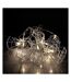 Guirlande lumineuse diamants en métal 10 leds-4